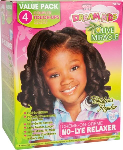 African Pride Dream Kids Relaxer Kit Regular 2 APP