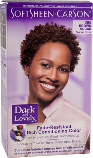 Dark and Lovely Color 386 Brown Sugar