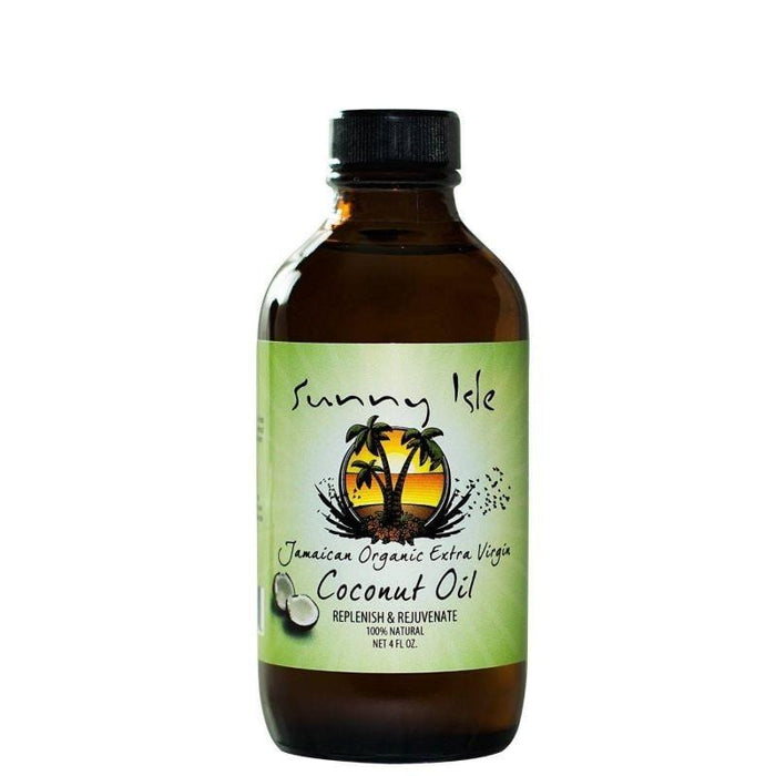 Sunny Isle Jamaican Organic Extra Virgin Coconut Oil 4 oz