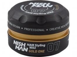 Nish Man Hair Styling Wax Gold One 150 ml