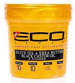 Eco Style Olive Oil Shea Butter Black Castor Oil 473 ml