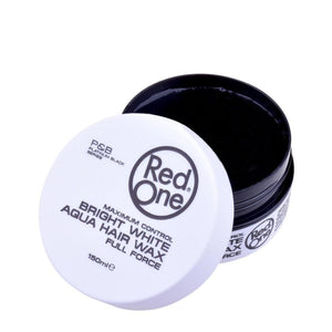 Red One Maximum Control Bright White Aqua Hair Wax Full Force 150 ml