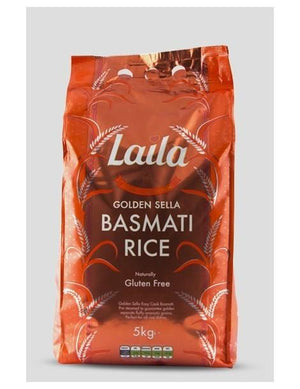 Laila Golden Sella Basmati Rice 5 Kg