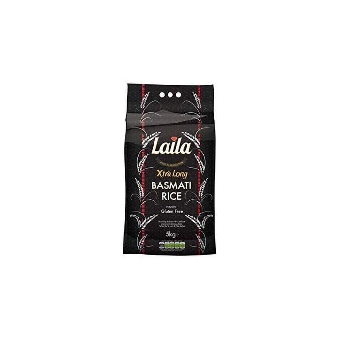 LAILA XTRA LONG GRAIN BASMATI RICE 5KG