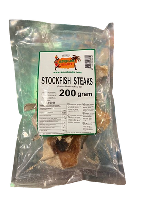 African Beauty Stockfish Steaks 200 g - Africa Products Shop