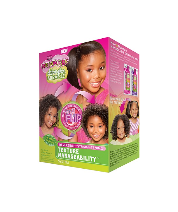 African Pride Dream Kids Detangler Miracle Texture Reversible Straightening