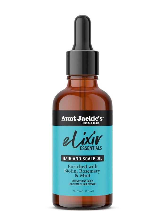 Aunt Jackie's Elixir Biotin Rosemary Mint Oil 59 ml