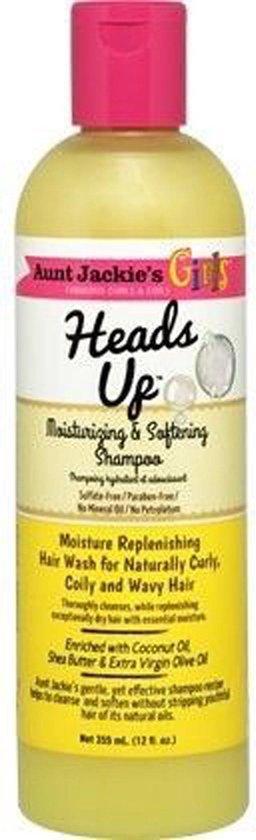 Aunt Jackie's Girls Heads Up Moisturizing and Softening Shampoo 355 ml