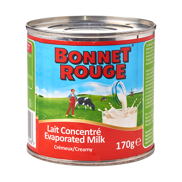 BONNET ROUGE EVAPORATED MILK CREAMY 170 ML