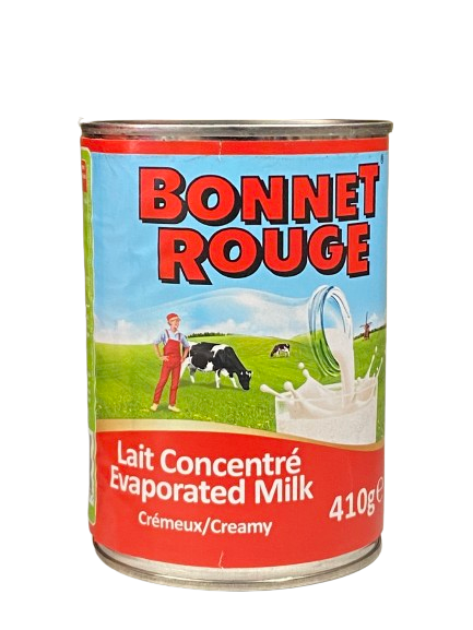 BONNET ROUGE EVAPORATED MILK CREAMY 410G