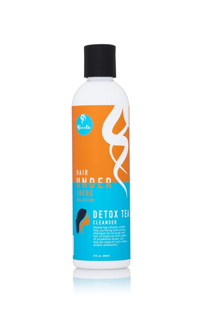 Curls Hair Under There Detox Tea Cleansing Shampoo 8oz