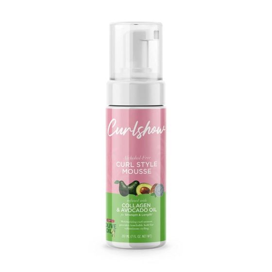 Curlshow Curl Style Mousse Collagen & Avocado Oil 207ml