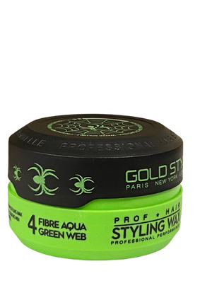 Gold Style Fibre Aqua Green Web Pomade 3 150 ml - Africa Products Shop