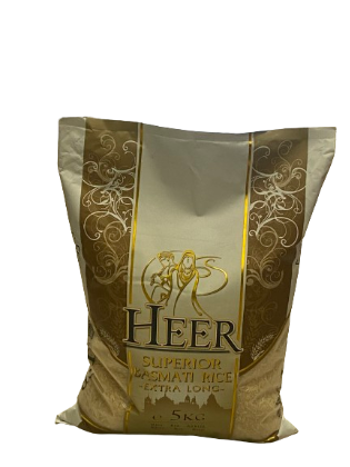 Heer Superior Basmati Rice Extra Long 5kg