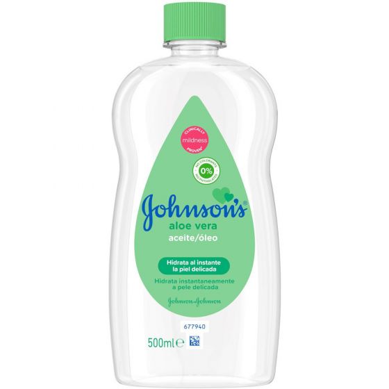 Johnsons Baby Oil Aloe Vera 500 ML