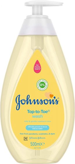 Johnsons Baby Top-to-Toe Wash 500ml - Africa Products Shop