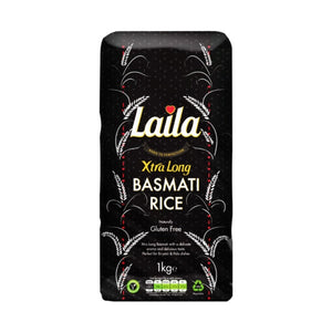 Laila Basmati Rijst Xtra Long 1 kg - Africa Products Shop