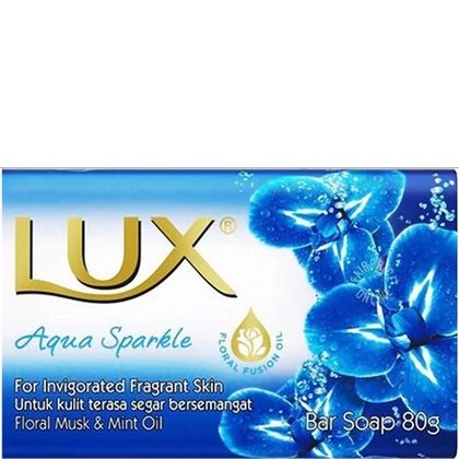 Lux Soap Aqua Sparkle Blue 80g