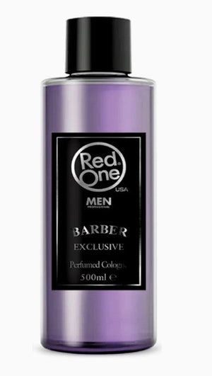 RED ONE MEN BARBER EXCLUSIVE PERFUMED COLOGNE 500 ML - Africa Products Shop