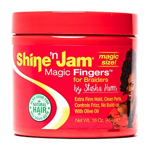 Shine 'n Jam Magic Fingers Extra Firm Hold 454 g - Africa Products Shop