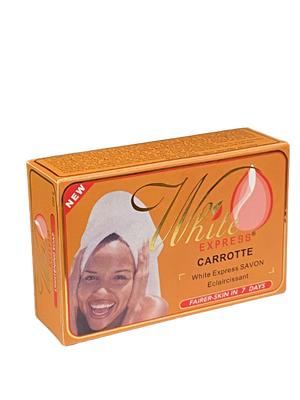 White Express Carrot Lightening Soap 7 Days 200 g - Africa Products Shop