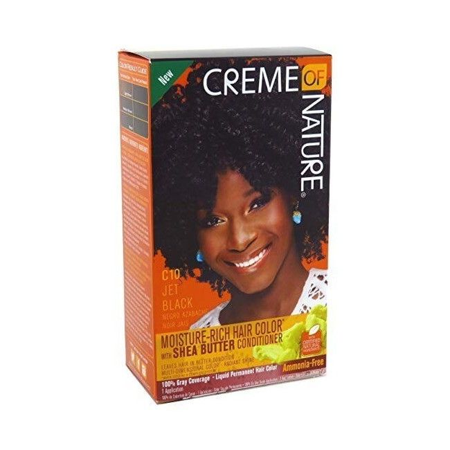 Creme of Nature Hair Color C10 Jet Black